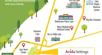 Affordable Residential Lot for sale by Ayala Avida in Lipa Batangas