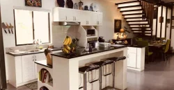 Zen type 2-story single detached house, with spacious open area on golf course